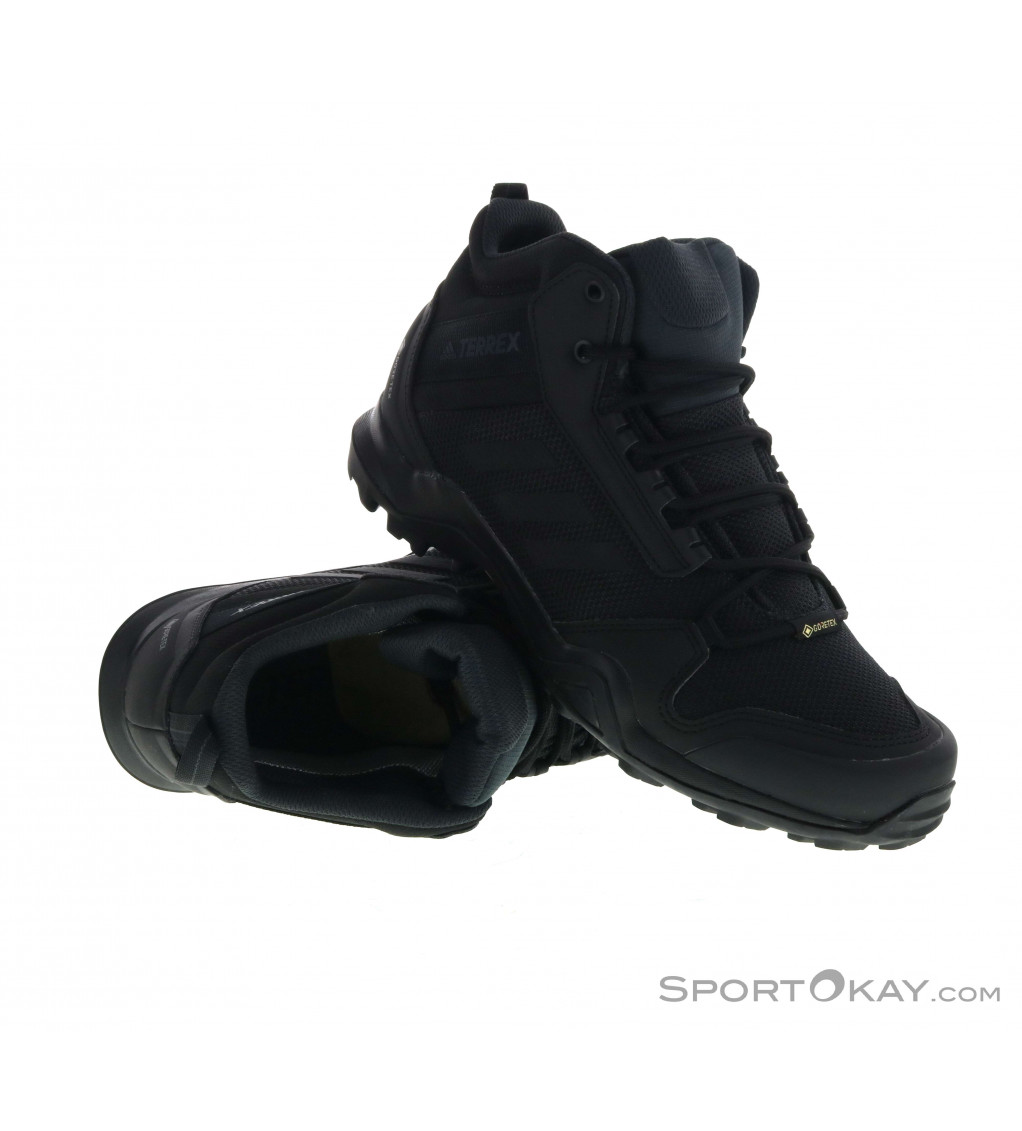 adidas outdoor terrex ax2r mid gtx men's waterproof hiking boots