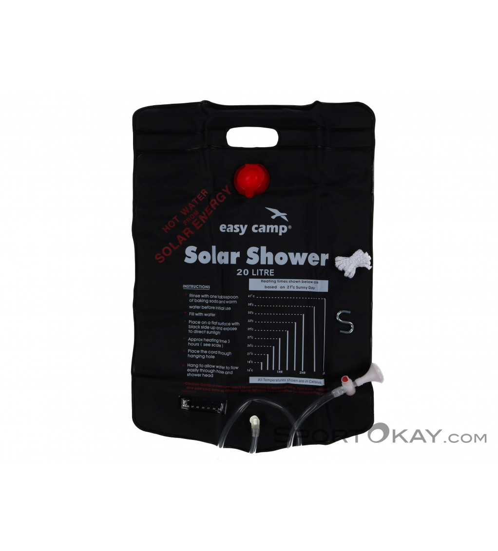 20 Litre Easy Camp Solar Camping Shower 
