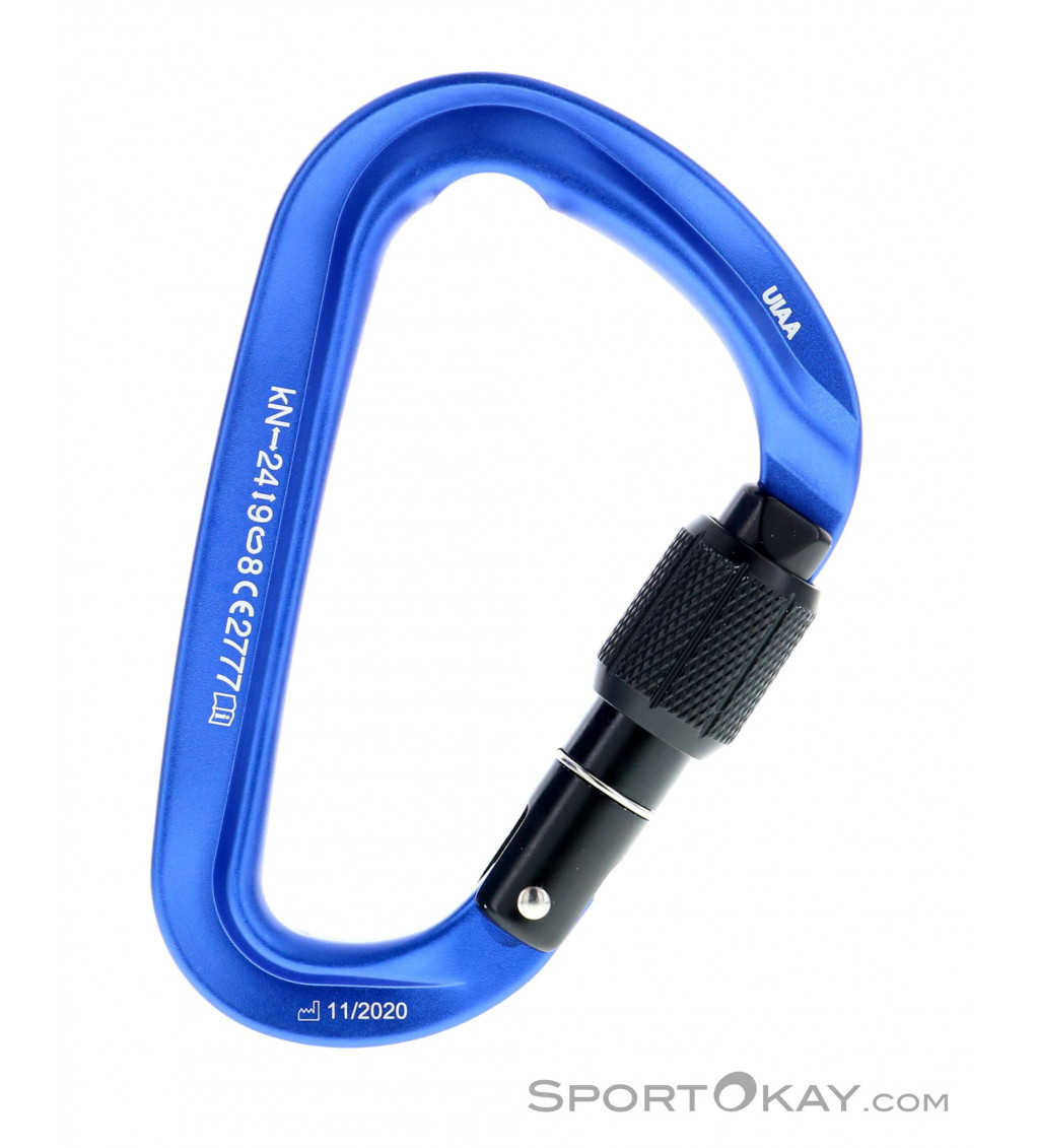 Mammut Classic Hms Screwgate Carabiner Blue Karabiners