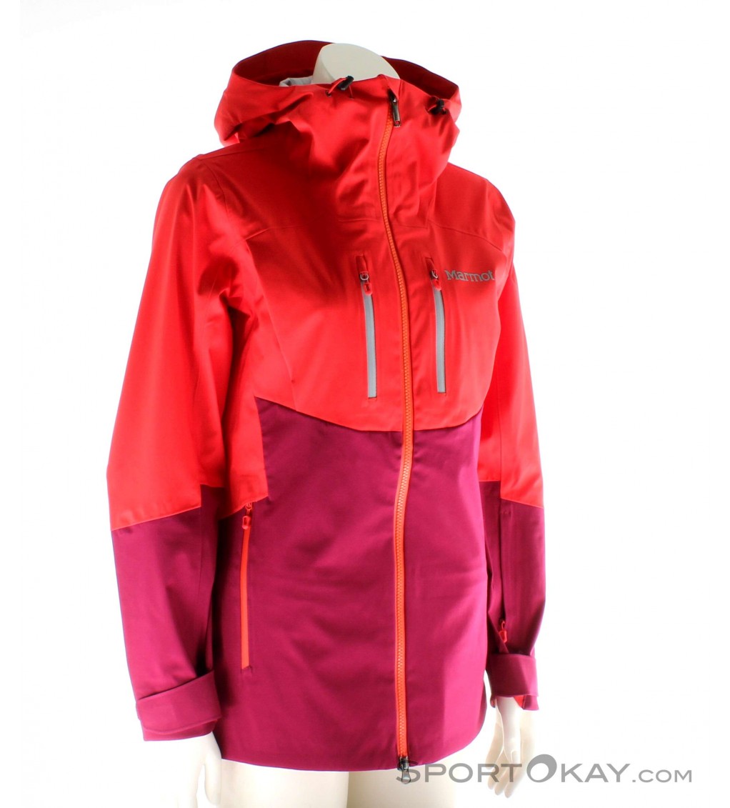 Marmot Sublime Womens Ski Touring Jacket Jackets Outdoor Marmot Spire Jacket Damen Skijacke Gore Tex Ski Jackets
