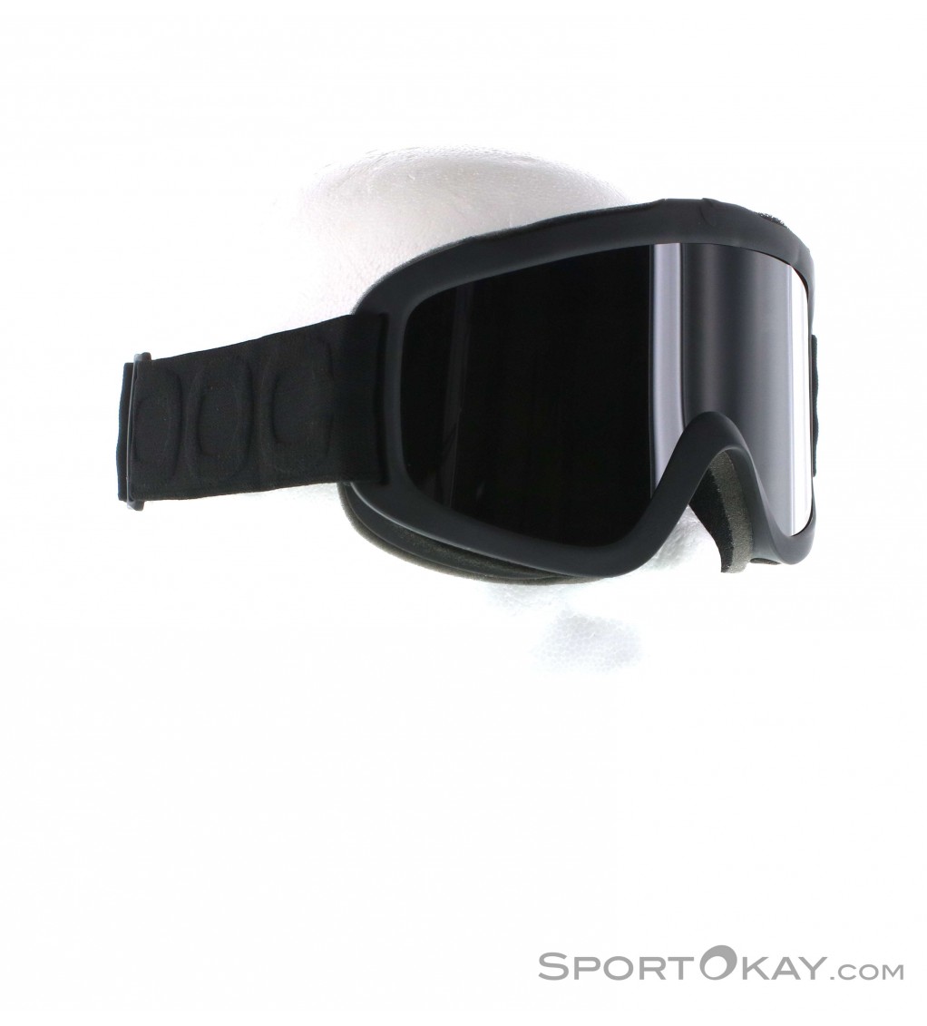 POC Iris X All Black Uranium Black Goggles w// Black Lens