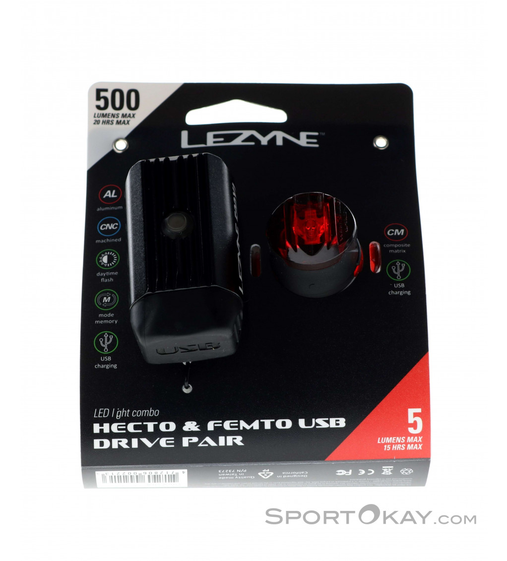 lezyne 500xl charging