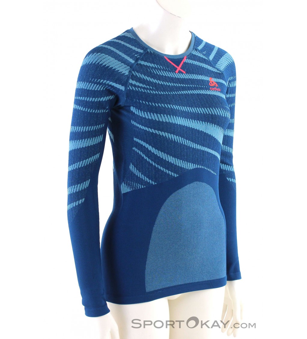 Odlo Suw Performance Blackcomb L S Womens Maglia Funzionale Functional Clothing Outdoor Clothing Outdoor All