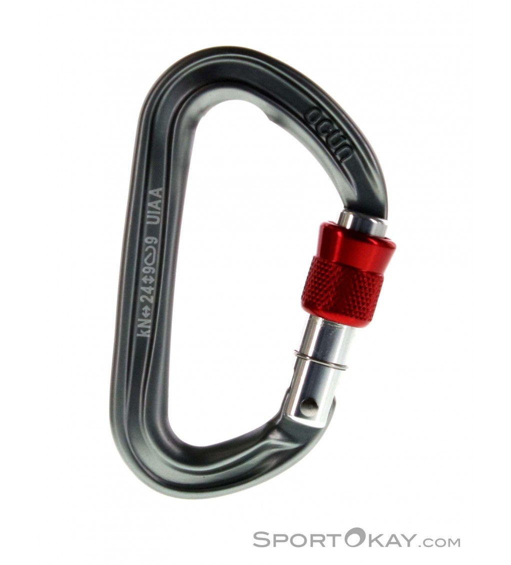 Ocun Hawk Screw Safe Lock Carabiner Screw Lock Carabiner Express Sets Carabiners Slings Climbing All