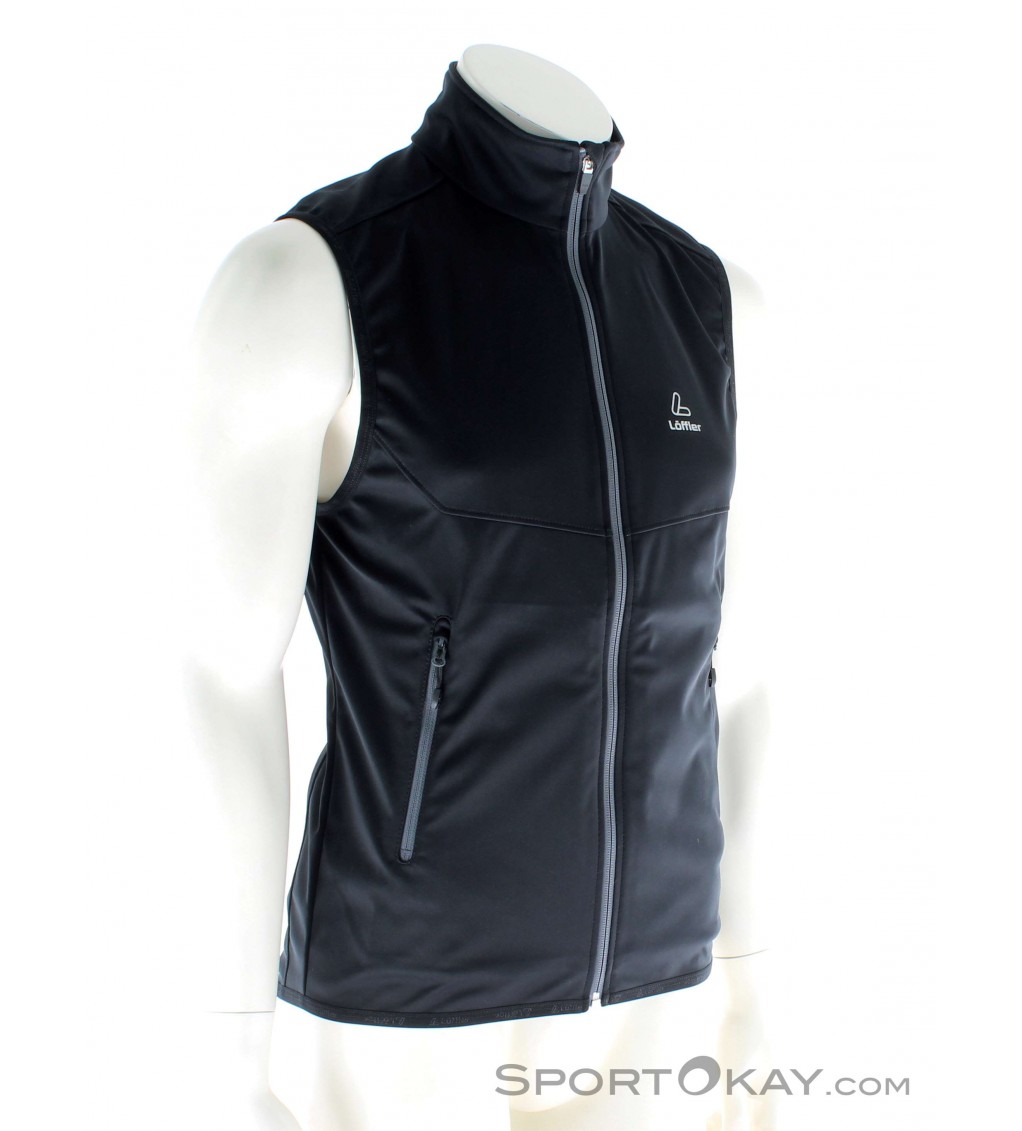 Löffler WS Softshell Light Mens Outdoor Vest Jackets Crazy Idea Acceleration Mens Ski Touring Jacket Jackets