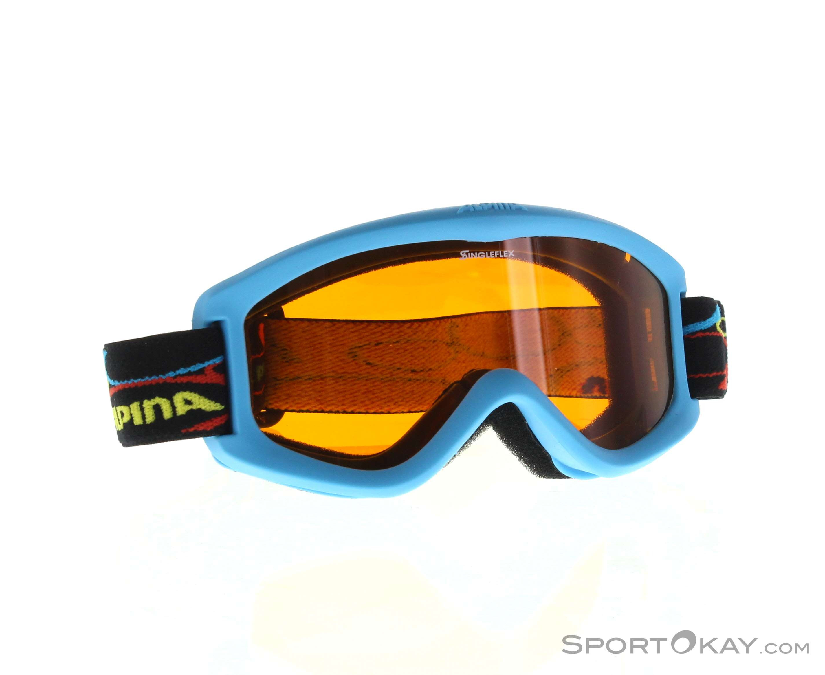 red Alpina Kinder Skibrille Snowboardbrille Schneebrille CARVY 2.0 SH 