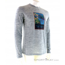 Super Natural Digital Print LS Austria Collage Mens Shirt