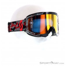 Scott Hustle MX LS Chrome Downhill Goggles